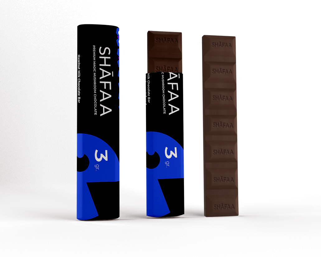 Premium Magic Mushroom Chocolate Bar – 3g