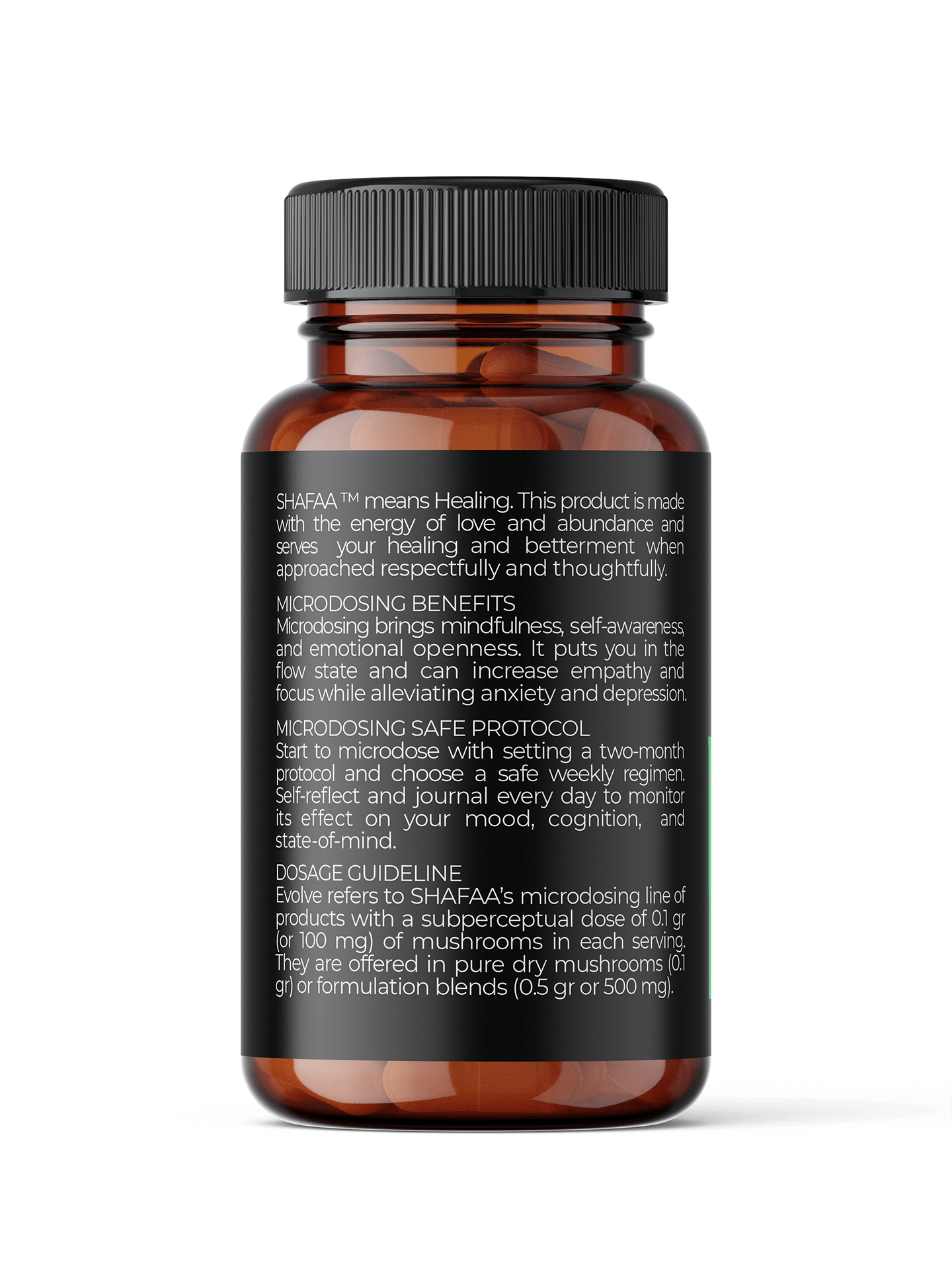 Microdosing Mushroom Capsules – Cognition Blend - Image 3