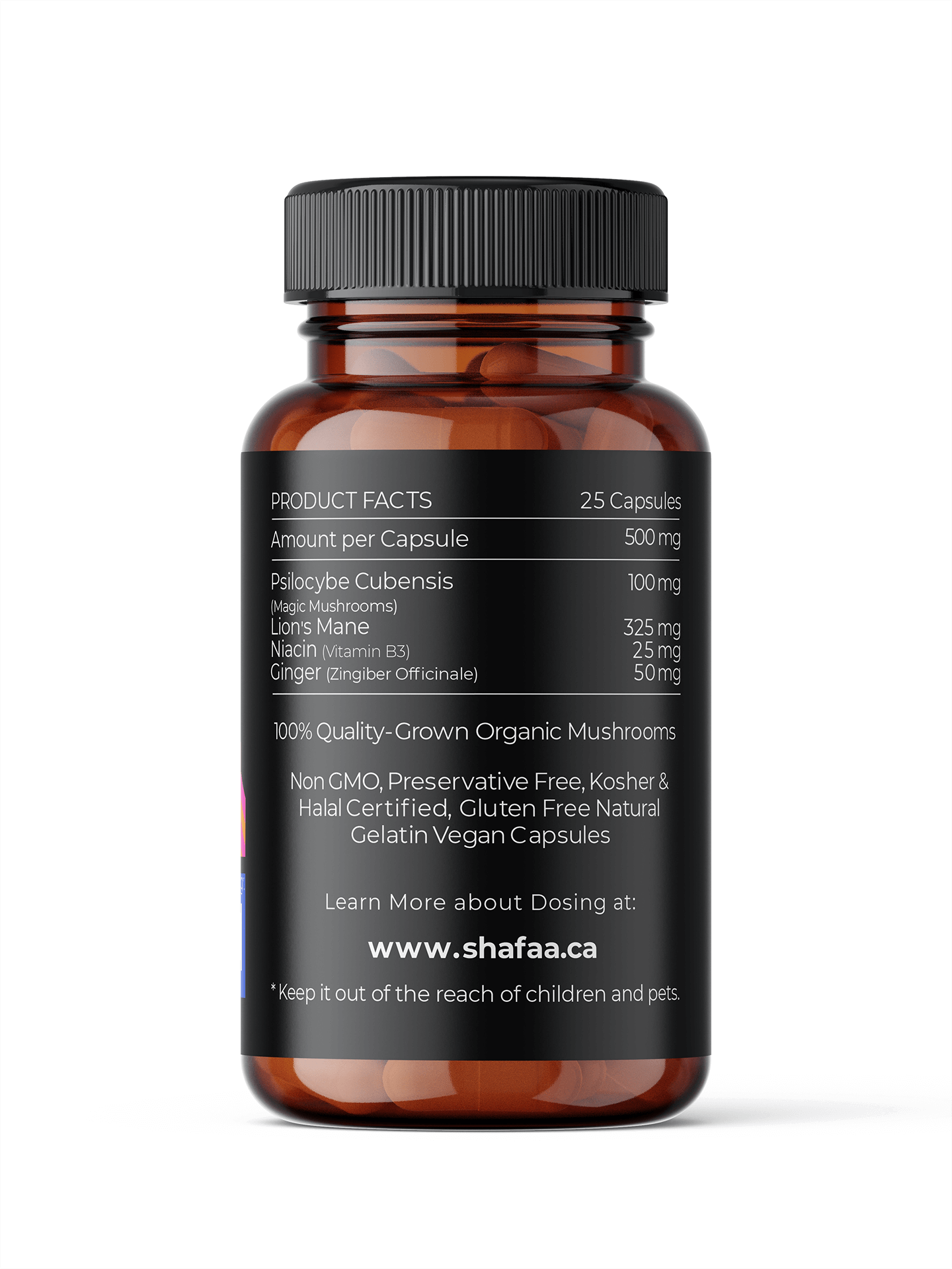 Microdosing Mushroom Capsules – Cognition Blend - Image 2