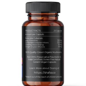 Alternative view of Microdosing Mushroom Capsules – Energy Blend