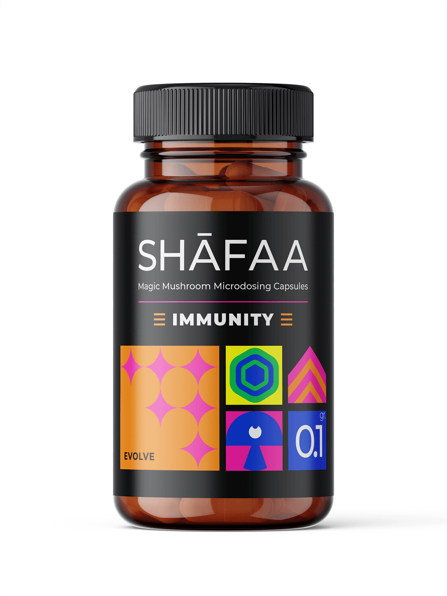 Microdosing Mushroom Capsules – Immunity Blend