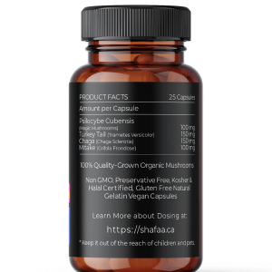 Alternative view of Microdosing Mushroom Capsules – Immunity Blend