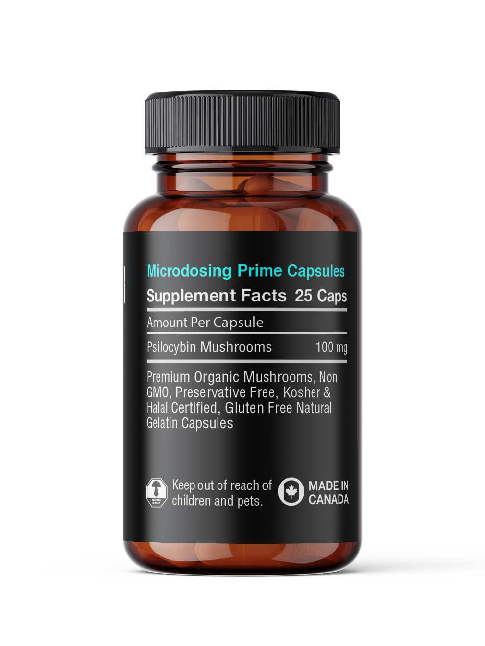 Prime Microdosing Mushroom Capsules - Image 2